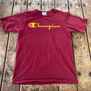 Vintage Champion Spellout Tee/ M